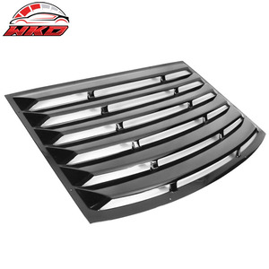 Convient aux modèles de 10 à 15 pouces pour Chevrolet Camaro, couvre-lunettes arrière, pare-soleil, ABS noir brillant, résistant aux rayures, style rétro, pièce extérieure - Product Image 3