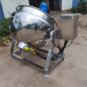 200L <strong>Small</strong> Industrial Steam Gas Electric Jacketed Cooking <strong>Kettle</strong> Cooking Mixer Pot Jacket <strong>Kettle</strong> With <strong>Agitator</strong> Good Price - Product Image 4