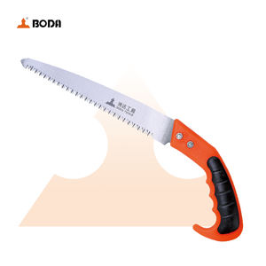 BODA Alat Pemangkas Taman Berkualitas Tinggi yang Laris Terjual, Pisau SK5, Gergaji Bengkok untuk Pertukangan Kayu, Gergaji Pinggang Dua Warna dengan Pegangan - Product Image 5