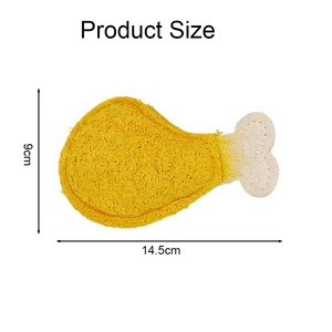 Juguete de seda para gatos con forma de calabaza, varita para provocar gatos, para morder y limpiar los dientes, patas grandes de pollo, hierba gatera, diversión autónoma para gatos, alivia el aburrimiento, suministros para mascotas - Product Image 5