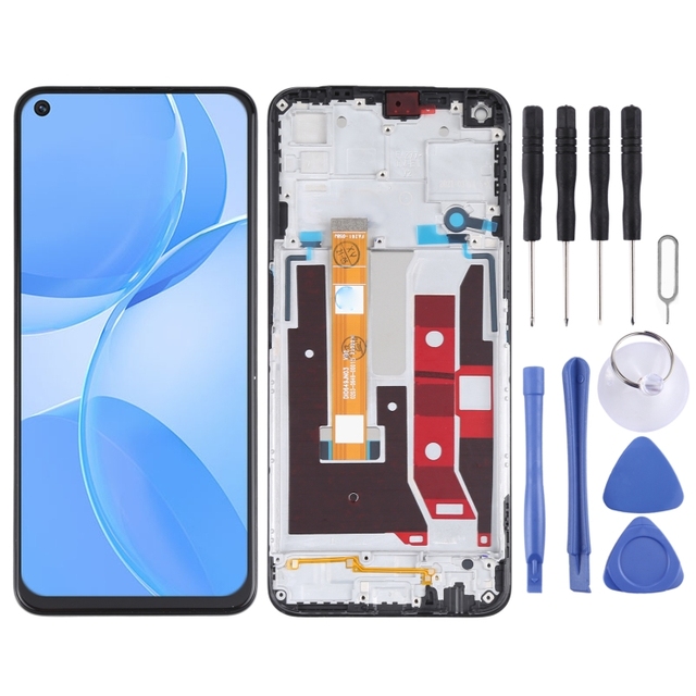 FACTORY Price LCD Touch Screen for OPPO A16/A16s/A15/K9/A74 5G/A54 4G/A55 4G/A55 5G/A53 5G Digitizer Full Assembly With Frame