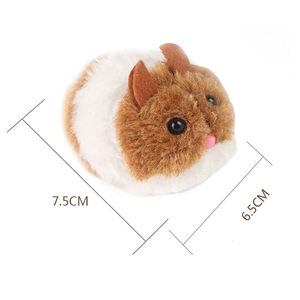 Juguetes para gatos, ratones chirriantes de peluche de goma para mascotas, gatos suaves, ratón interactivo, juguete para gatitos, ruido, rata encantadora, ratón falso, juguetes para masticar - Product Image 2