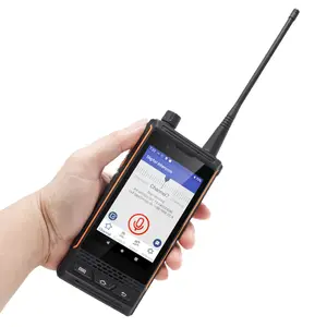 UNIWA P4 4 Polegada Dual Mode UHF PTT DMR Substituição da Bateria Digital 4G Android Walkie Talkie Do Telefone Móvel Vhf Rádio Digital