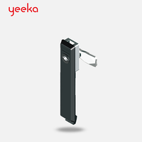 Poignée de commande à bascule Yeeka 1127 en zinc moulé sous pression, verrouillage à 3 points pour armoires électriques avec cylindre de verrouillage à commande manuelle