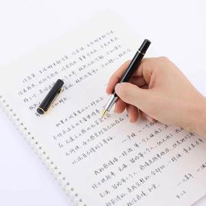 Bolígrafo de Gel Metálico con Logotipo Personalizado, Regalo Empresarial Publicitario, Tinta Azul, Ancho de Escritura de 0.5 mm, Venta Caliente - Product Image 2