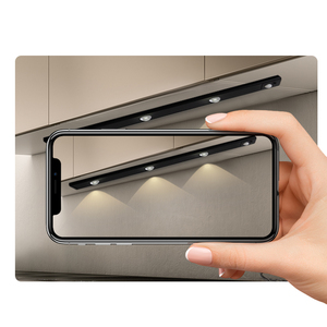 <span class=keywords><strong>Lampe</strong></span> murale LED moderne en forme de tonneau de vin ondulé avec détecteur de mouvement pour armoire et lecture - Product Image 5