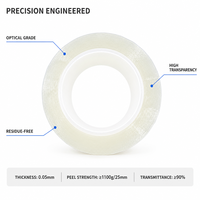 Film de protection PET sans résidus, film polyester transparent pour surface métallique