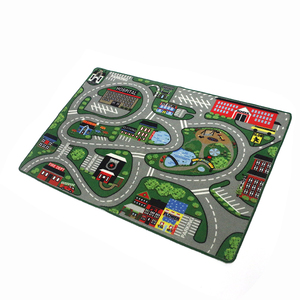 <span class=keywords><strong>Tapis</strong></span> de jeu pour enfants, 9 cm, imprimé en Nylon, espace de ville, éducatif, pour circulation de voiture - Product Image 1