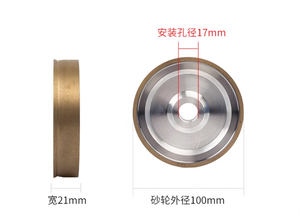 Diamante Rebolo de <span class=keywords><strong>Auto</strong></span> <span class=keywords><strong>Lens</strong></span> <span class=keywords><strong>Edger</strong></span> para Lente Óptica Edging V forma Polimento Fino Corte Óptica Máquina Acessório - Product Image 3