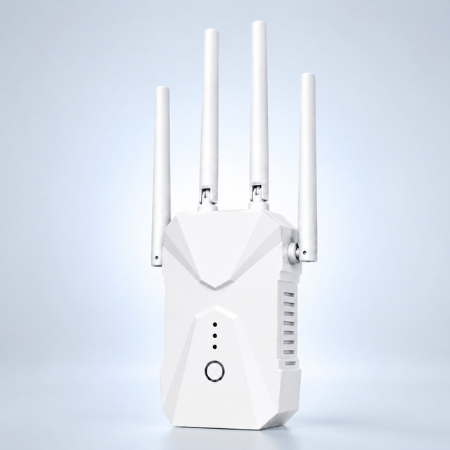 Private Mold 1200Mbps Dual Band WiFi Repeater 5GHz 2.4GHz Range Extender 4 Antennas WPS AP LAN Factory