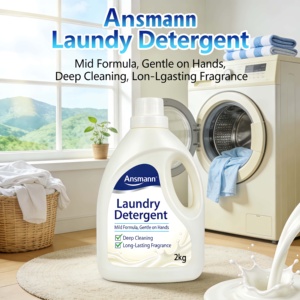 Lessive parfumée au lait pour vêtements avec élimination des taches et adoucissant - Product Image 2