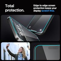 Lot de 10 protections d'écran en verre trempé 9D anti-rayures pour iPhone 12 13 14 15 16 17 18 Pro Max