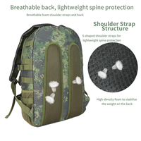 Sac à dos tactique personnalisable Sac Molle léger de grande capacité pour randonnée en plein air escalade camping