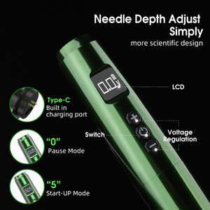 Ambition 1200mAh portátil 3,5mm carrera ceja labio delineador de ojos maquillaje permanente máquina de pluma de <span class=keywords><strong>tatuaje</strong></span> inalámbrica para <span class=keywords><strong>tatuaje</strong></span> de cuerpo pequeño - Product Image 5