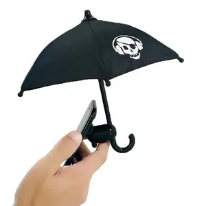 Mini soporte universal para paraguas, ventosa, soportes para teléfono móvil, cubierta exterior, soporte para teléfono con protección solar