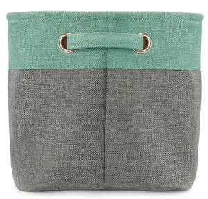 Maison Décoratif Panier <span class=keywords><strong>Rectangulaire</strong></span> Tissu Bacs De Rangement Organisateur Panier avec Poignées - Product Image 5