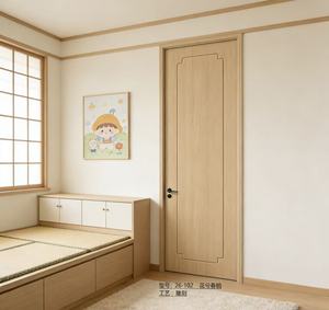 <span class=keywords><strong>Porta</strong></span> Interna Insonorizzata in MDF con Design Minimalista per Sale da Tè Giapponesi, Hotel, Appartamenti, Ospedali e Camere da Letto - Pre-Finita - Product Image 5