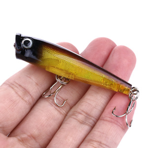 HENGJIA 6.5CM 6.6G-8 # <span class=keywords><strong>Leurre</strong></span> <span class=keywords><strong>Popper</strong></span> en gros pour la pêche en eau salée, <span class=keywords><strong>leurre</strong></span> <span class=keywords><strong>de</strong></span> <span class=keywords><strong>surface</strong></span> pour la pêche à la traîne - Product Image 2
