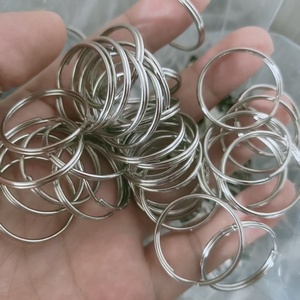 Anneaux <span class=keywords><strong>porte</strong></span>-clés, chaînes, anneaux de jonction, mousquetons métalliques premium 25 mm, accessoires pour <span class=keywords><strong>porte</strong></span>-clés, artisanat artistique et de collection, bricolage - Product Image 4