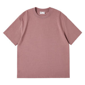 Camiseta Masculina de Algodão Puro 240g com Ombro Caído e Cor Sólida, Serviço Personalizado OEM ODM para Atacadistas de Roupas - Venda Quente - Product Image 2