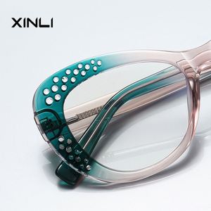 XINLI2186 Women's Bluelight <b>Glasses</b> Fashionable Butterfly Frame TR90 Computer Style Animal Pattern <b>Reading</b> <b>Glasses</b> Frames for - Product Image 2