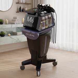 Appareil de soin du visage multifonction 6 en 1 Hydra M6, hydrodermabrasion, aspirateur, points noirs, oxygène, pour salon de beauté et spa - Product Image 1