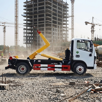 Mécanisme de bras télescopique hydraulique Dongfeng pour le transport de déchets résidentiels urbains