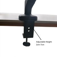 Lit pour chat en bois réglable à fixer au bureau, perchoir pour chat à clipser avec coussin moelleux, siège surélevé pour chat à fixer à la fenêtre pour chats de grande taille d'intérieur