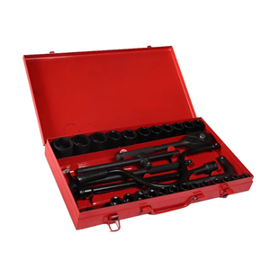 Surtido de enchufes poco profundos/SAE estándar y tamaños métricos <span class=keywords><strong>32</strong></span> piezas <span class=keywords><strong>1</strong></span>/2 "<span class=keywords><strong>42</strong></span> <span class=keywords><strong>Cr</strong></span>-Mo Drive Jumbo Master Impact Socket Set - Product Image 5