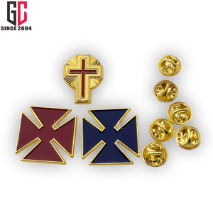 2025ของขวัญสำหรับงานหัตถกรรมปกโลหะปกเสื้อเคลือบโลหะ15ปีตามสั่งอัศวินเทมพลาร์แกรนด์คอมมินเดอรี - Product Image 2