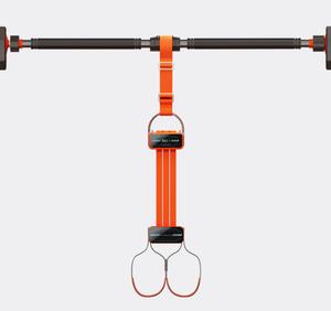 Sangle de traction horizontale en silicone avec compteur intelligent et annonce vocale pour l'entraînement de force à domicile - Product Image 1
