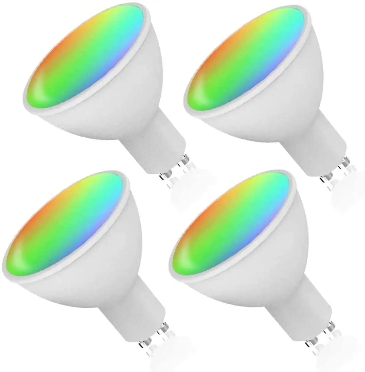 Lampadina a LED Hanlux GU10 cambia colore equivalente 12 colori 5W lampadine a LED RGB dimmerabili con telecomando