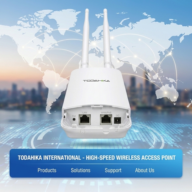 Commercial Qualcomm Chip Outdoor AP 1200Mbps Wireless Access Point 48V PoE