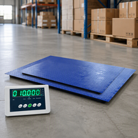 Timbangan Lantai Heavy Duty Forever Weigh Scale 3000kg 1.0x1.0m Papan Baja 4mm dengan RS232 untuk Logistik OEM/ODM
