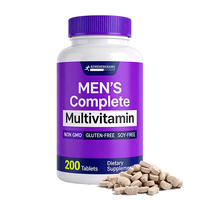 Complément multivitaminé pour hommes sous marque privée ODM – Vitamines A, C, D, E et zinc – Combat la fatigue et soutient la santé immunitaire