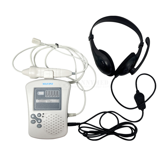 Portable Blood Detector Price Hospital Handheld Vascular Doppler Detect Arterial Venous Blood Flow Velocity Meter