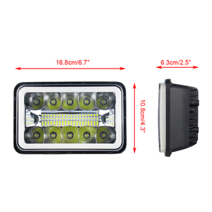 Chevrolet Caprice 1977-1986 Faros delanteros LED Hi/<span class=keywords><strong>Lo</strong></span> Sealed Beam DRL con potencia de 40W y temperatura de color de 6000K - Product Image 3