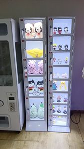 للبيع بالجملة من المصنع ، ماكينة بيع كبسولات صندوق سحري داخلية ، خزانة جوائز ، لوحة أم ليد ، نموذج دمية استشعار الحركة ، البوتيك - Product Image 5