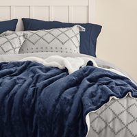 Couverture Sherpa Ultra Chaude Double Couche Épaissir en Flanelle Super Doux 100% Polyester Polaire Couverture Personnalisée pour l'Hiver