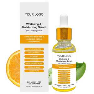 Suero Facial y Corporal Antienvejecimiento con Vitamina C, Vitamina <span class=keywords><strong>E</strong></span>, Aloe Vera, Té Verde y B5, Exfoliante Líquido Blanqueador, Antiarrugas - Product Image 1