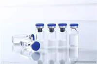 Flacon en verre de 30 ml pour adjuvant de vaccin avec bouchon en caoutchouc pour laboratoire de toxicologie