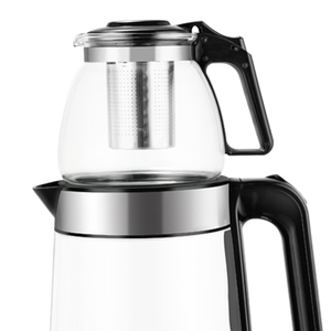 <span class=keywords><strong>Bollitore</strong></span> <span class=keywords><strong>Elettrico</strong></span> ad Alta Efficienza da 2,2L, Ebollizione Rapida, in Vetro Borosilicato Colorato per Uso Domestico - Product Image 4