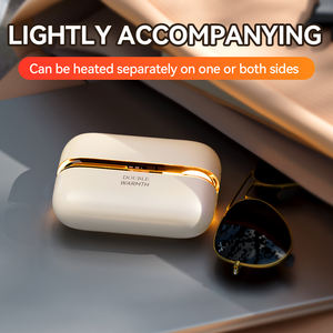 2026 Nieuwe Oplaadbare Magnetische 2-In-1 Hand Warmer 2 Packs Draagbare Batterij Verstelbare Thermostaat Rgb Adem Licht Verwarmer - Product Image 3