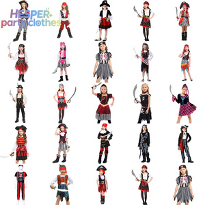Disfraces de Pirata de Halloween HESPER 2026, Disfraz Infantil de Lujo, Disfraz de Piratas del Caribe para Niños, Vestido de Mascarada Infantil - Product Image 1