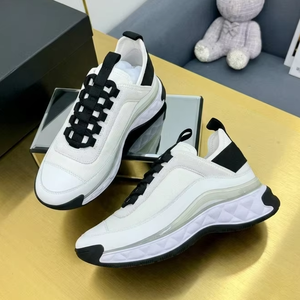 Zapatillas Deportivas de Plataforma para Mujer, de Cuero Genuino de Lujo, Alta Calidad, con Amortiguación y Antideslizantes - Product Image 1