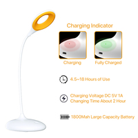 Nouveau produit, lampe de table LED sans fil moderne pour intérieur, 270 LM, pour bureau, salon, chevet, hôtel, pour tous