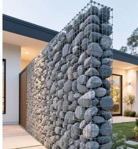 <span class=keywords><strong>Cage</strong></span> en filet de <span class=keywords><strong>cage</strong></span> en pierre soudée de haute qualité, protection des pentes de rivière galvanisée, contrôle des inondations et stabilisation des quais - Product Image 2