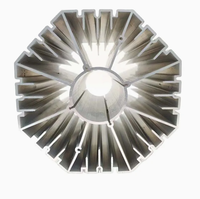Radiateur de refroidissement LED haute puissance personnalisé en aluminium anodisé extrudé pour la Chine