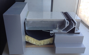 Tuôn ra địa chấn mở rộng Doanh bao gồm có một cửa sổ pop up hệ thống hợp kim nhôm phong trào Doanh Bìa tầng để tường cho bê tông - Product Image 2