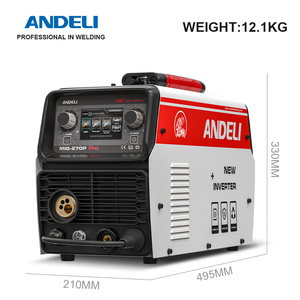 Machine à souder <span class=keywords><strong>ANDELI</strong></span> 220V à double impulsion LCD <span class=keywords><strong>MIG</strong></span>-270 <span class=keywords><strong>MIG</strong></span> ALUMINIUM - Product Image 4